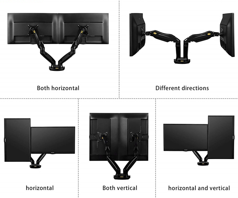 Giá đỡ 2 Màn hình North Bayou F160